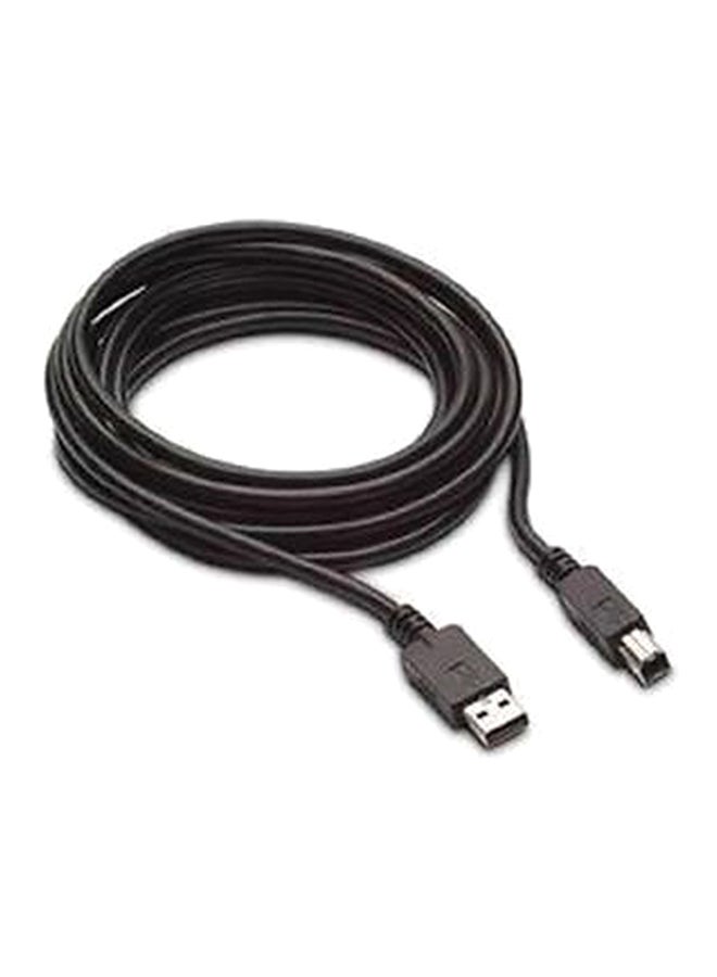 كابل USB للطابعة أسود - Image 2